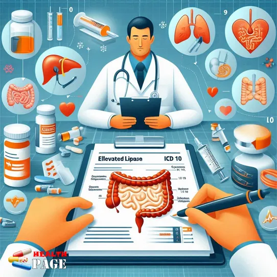 elevated lipase icd 10