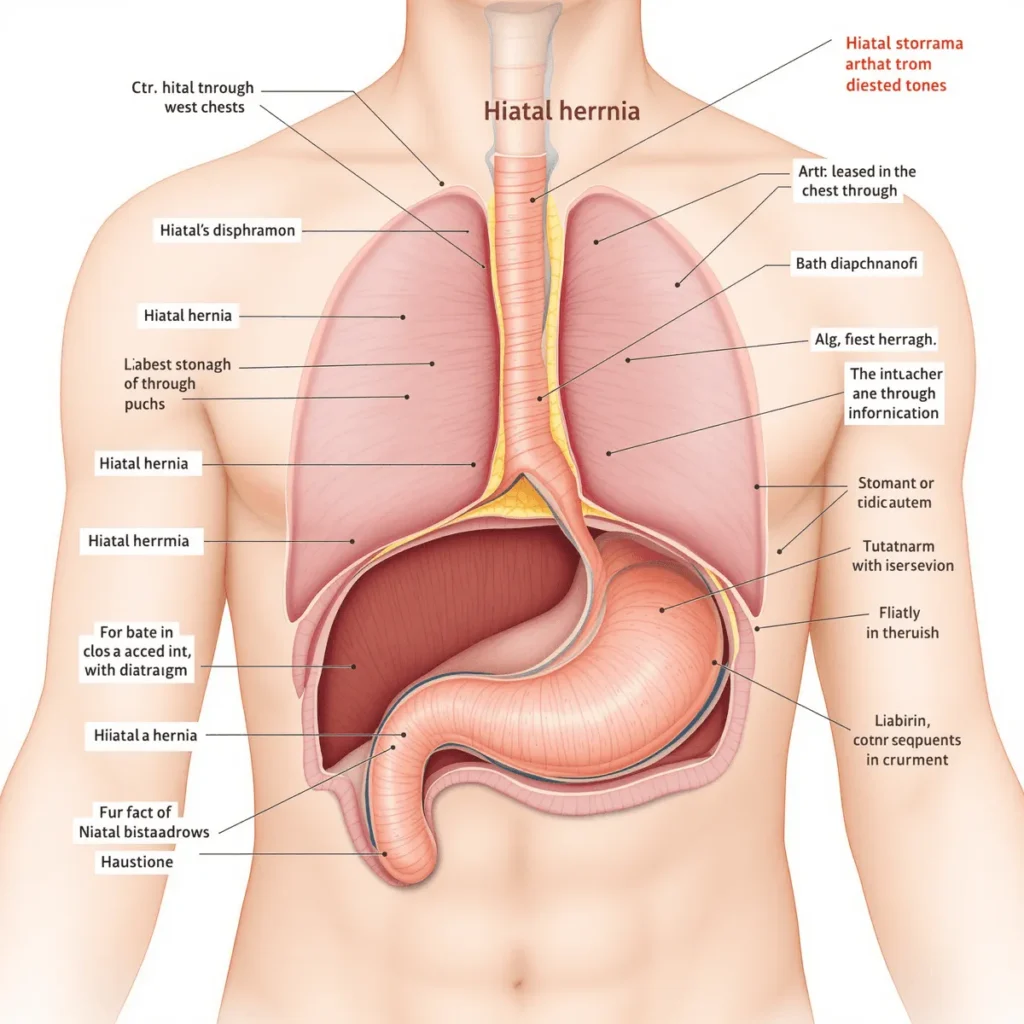 hiatal hernia icd 10