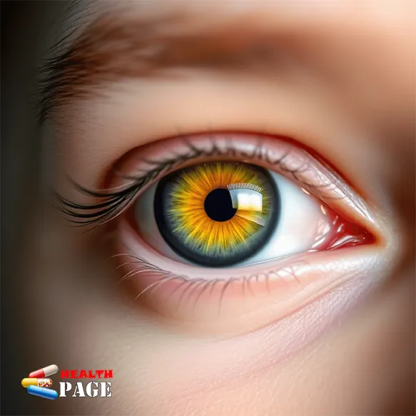 Yellow sclera