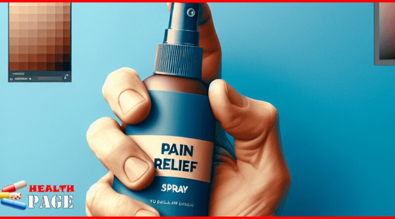 pain relief spray
