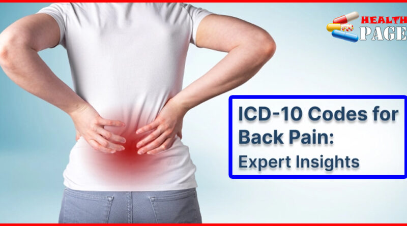 low back pain icd 10