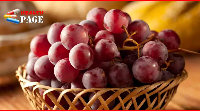 Red grapes