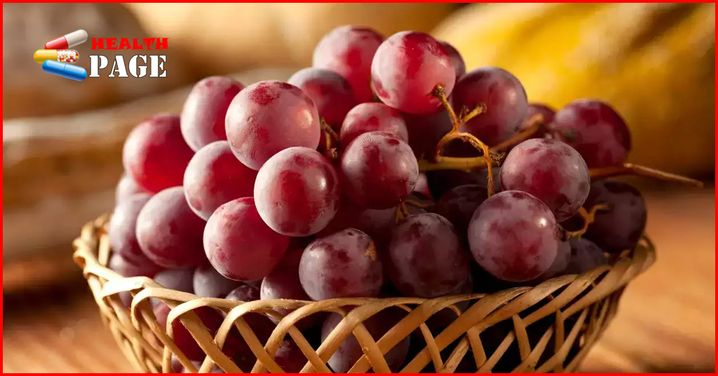 Red grapes