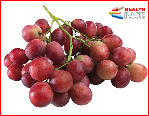 Red grapes