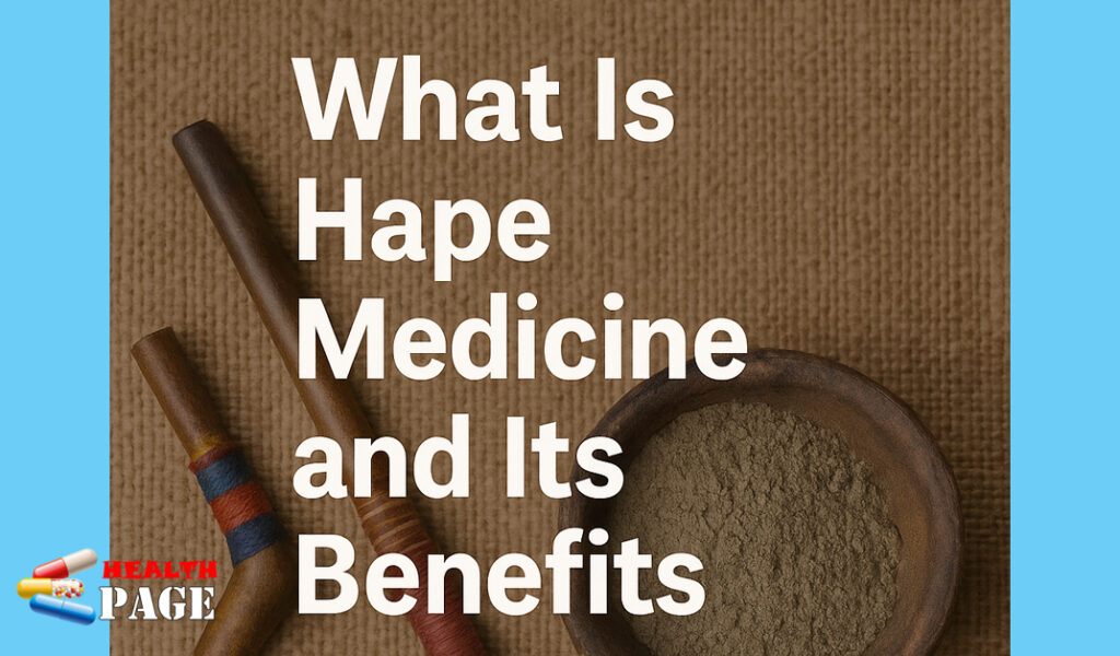hape medicine