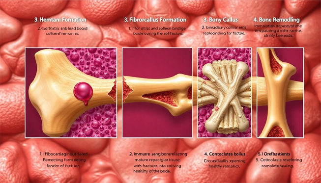 5 stages of fracture healing
