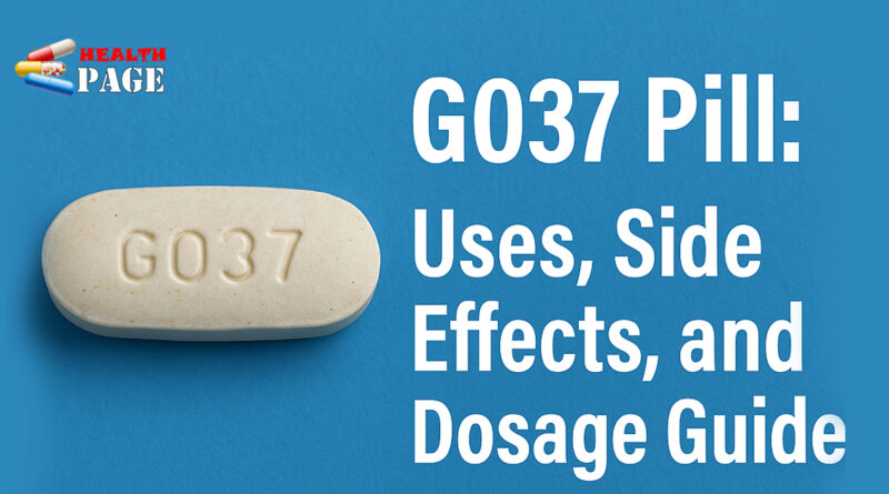 G037 pill