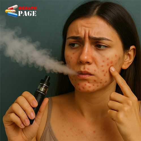 Does vaping cause acne