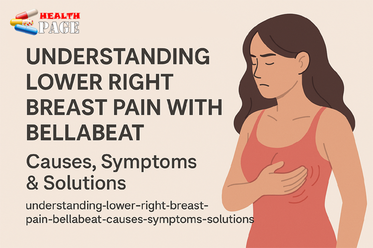 lower breast pain right side bellabeat