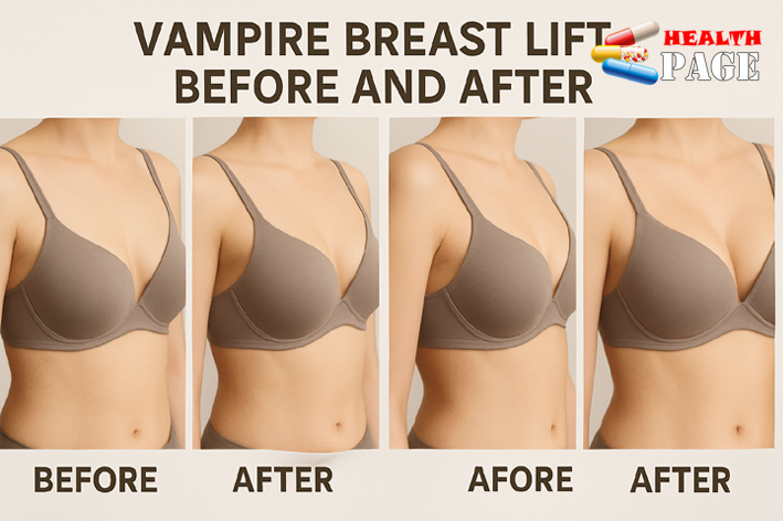 vampire breast lift before and after