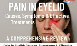 Pain in eyelid