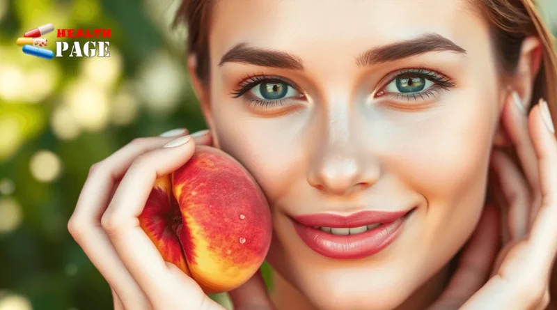 Peach water