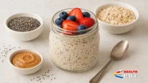overnight oats with chia seeds