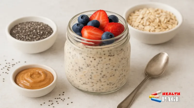 overnight oats with chia seeds