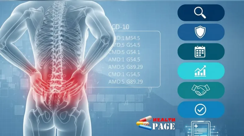icd 10 for low back pain
