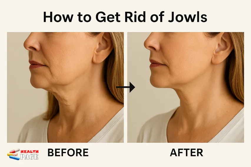 how to get rid of jowls