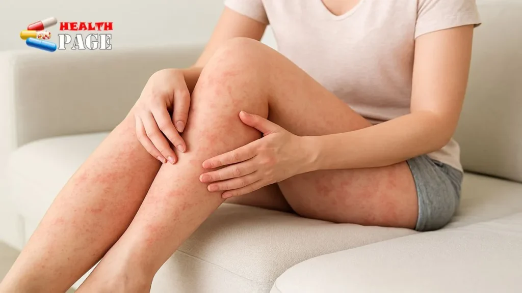 blotchy skin