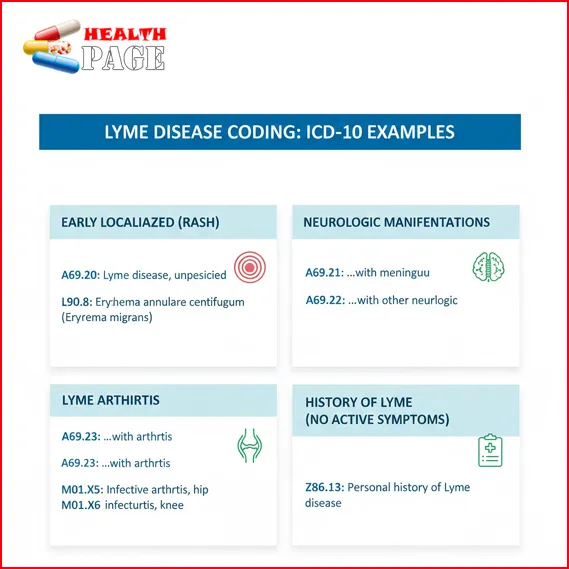 lyme disease icd 10