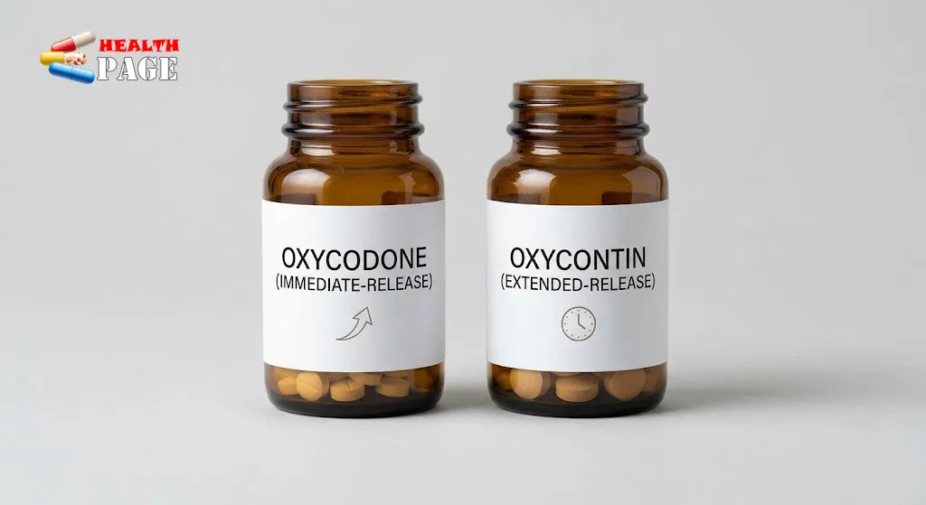 oxycontin vs oxycodone