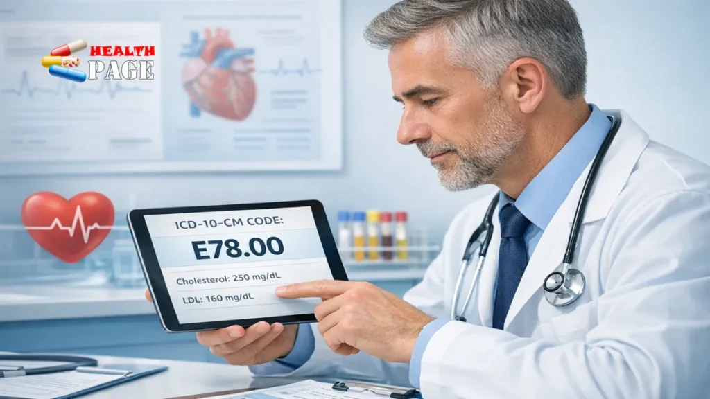 icd 10 code for high cholesterol