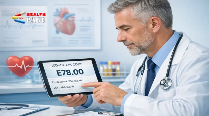 icd 10 code for high cholesterol