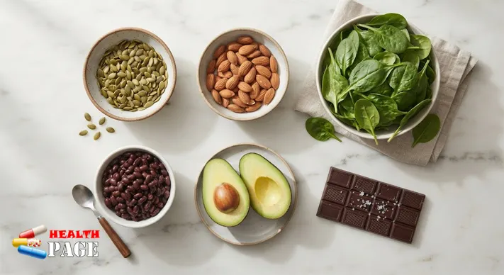 Food-first strategies can support magnesium intake in many mild cases.