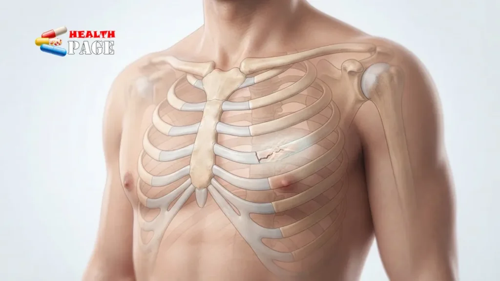 Rib fracture recovery showing fractured rib healing and persistent pain