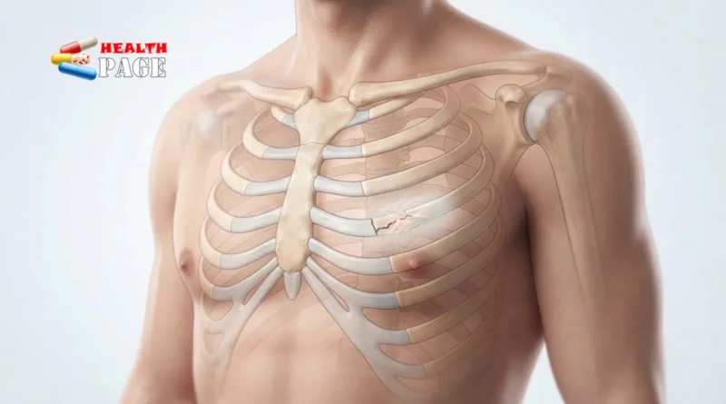 Rib fracture recovery showing fractured rib healing and persistent pain