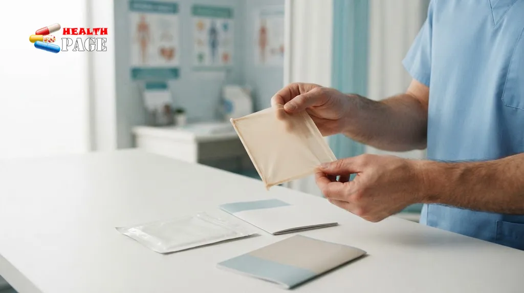 Dental dam barrier sheet and packaging illustrating safer oral sex protection.